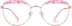 Round Glasses 3226419 in Pink/Rose Gold