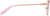 Side view of Round Glasses 3226419 in Pink/Rose Gold thumbnail