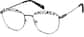 Angle view of Round Glasses 3226421 in Black/Dark Gray thumbnail