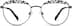 Round Glasses 3226421 in Black/Dark Gray