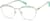 Angle view of Round Glasses 3226424 in Mint/Gold thumbnail