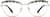 Front view of Cat-Eye Glasses 3226524 in Green/ Gold thumbnail