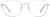 Front view of Round Glasses 3226611 in Silver thumbnail