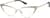 Angle view of Cat-Eye Glasses 3226714 in Antique Gold thumbnail