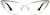 Front view of Cat-Eye Glasses 3226714 in Antique Gold thumbnail