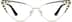 Cat-Eye Glasses 3226714 in Antique Gold