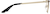 Side view of Cat-Eye Glasses 3226714 in Antique Gold thumbnail