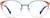 Front view of Round Glasses 3226829 in Rainbow thumbnail