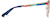 Side view of Round Glasses 3226829 in Rainbow thumbnail