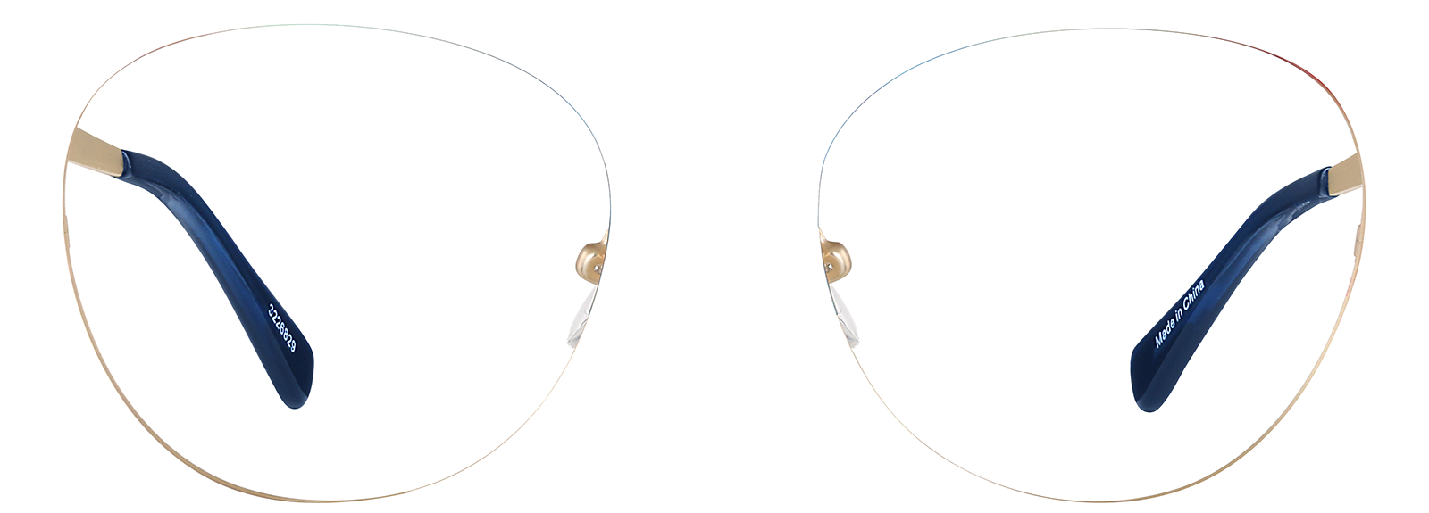 ◆ ミーニ Rainbow Round Glasses #3226829 | Zenni Optical