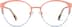 Round Glasses 3226842 in Peach