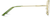 Side view of Round Glasses 3227124 in Green thumbnail