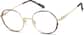 Angle view of Round Glasses 3227139 in Floral thumbnail