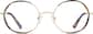 Front view of Round Glasses 3227139 in Floral thumbnail