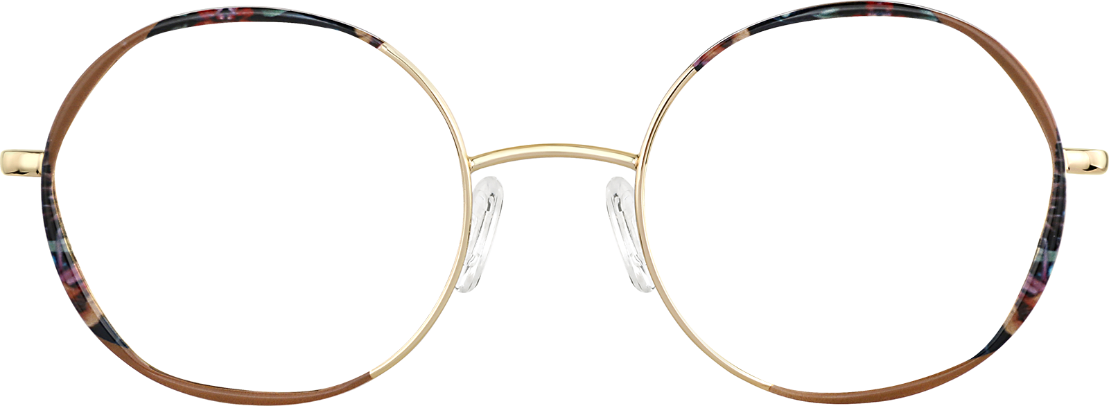Green Round Glasses #3227124 | Zenni Optical