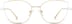 Cat-Eye Glasses 3227514 in White/Gold