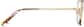 Side view of Cat-Eye Glasses 3227515 in Tortoiseshell/Gold thumbnail
