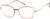 Angle view of Cat-Eye Glasses 3227515 in Tortoiseshell/Gold thumbnail