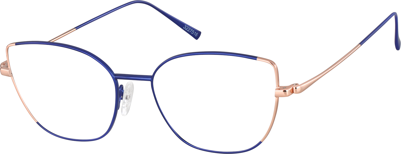 Tortoiseshell/Gold Cat-Eye Glasses #3227515 | Zenni Optical