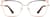 Front view of Cat-Eye Glasses 3227719 in Rose Gold thumbnail