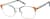 Angle view of Square Glasses 3228329 in Rainbow thumbnail