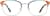 Front view of Square Glasses 3228329 in Rainbow thumbnail