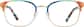Front view of Browline Glasses 3228329 in Rainbow thumbnail