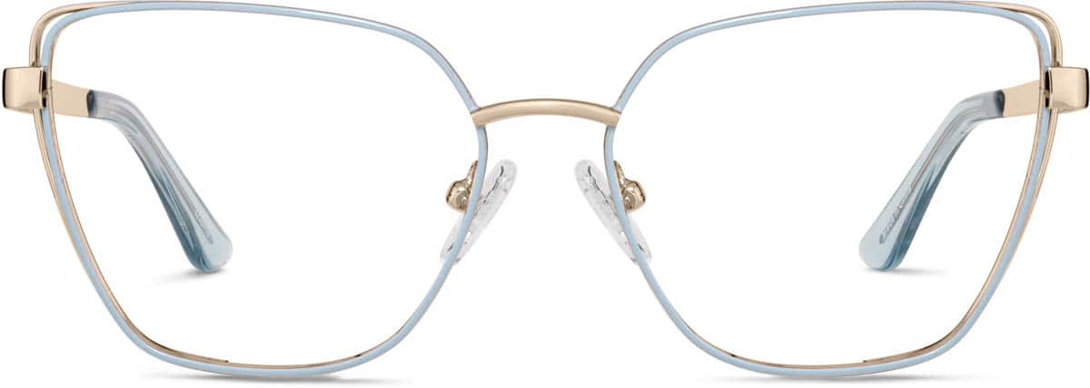 ねっこ Pink Cat-Eye Glasses #3228419 | Zenni Optical