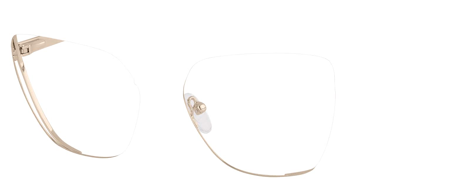 ●CAINE Blue Tortoiseshell Cat-Eye Glasses #4427316 | Zenni Optical