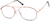 Angle view of Aviator Glasses 3228918 in Red thumbnail