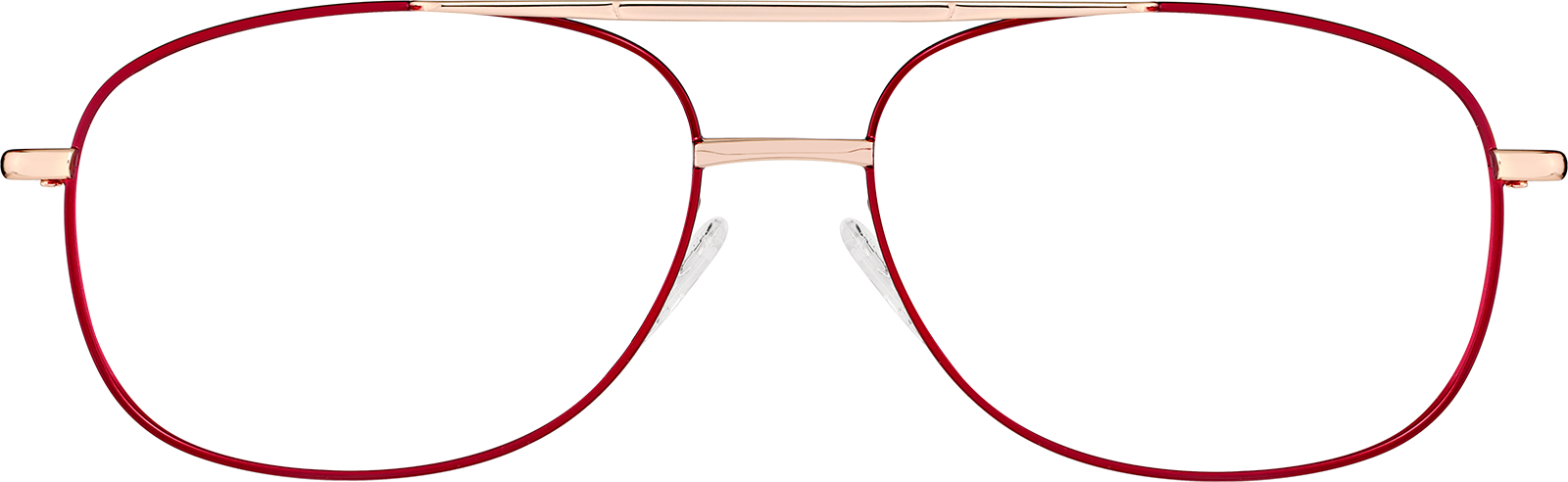 Red Aviator Glasses #3228918 | Zenni Optical
