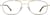 Front view of Aviator Glasses 3229021 in Black thumbnail