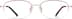 Half-Rim Glasses 3229119 in Pink