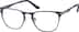 Square Glasses 322921 in Black