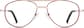 Front view of Aviator Glasses 3229218 in Red thumbnail