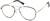 Angle view of Aviator Glasses 3229221 in Black thumbnail