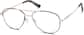 Angle view of Aviator Glasses 3229221 in Black thumbnail