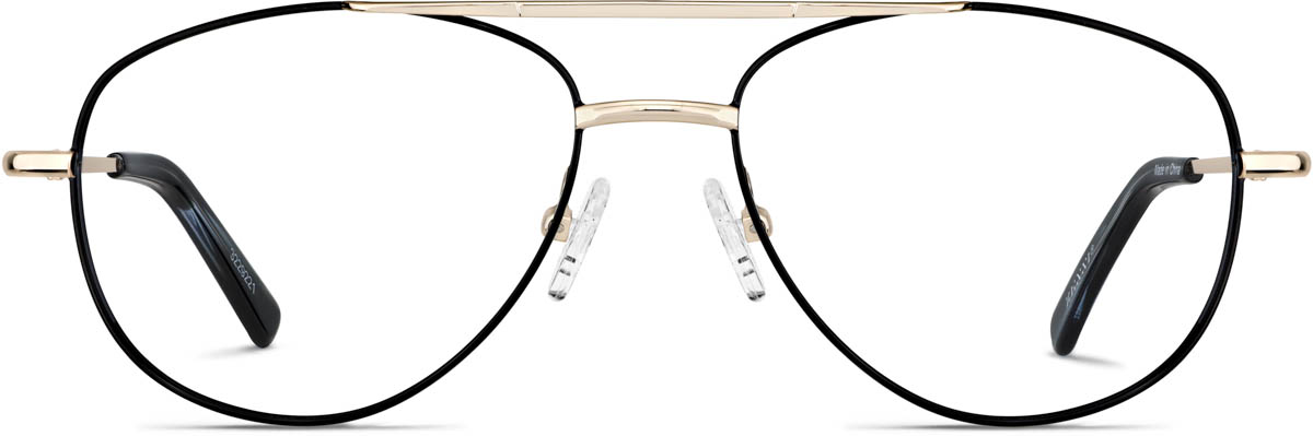 Black Aviator Glasses