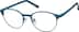 Kids' Browline Glasses 3229316 in Blue