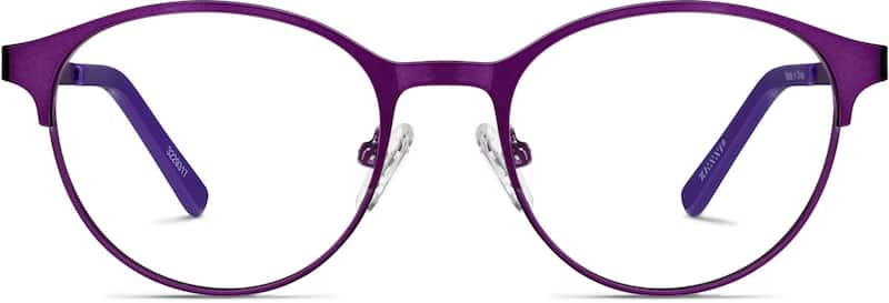 Purple Browline Glasses