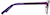 Side view of Kids' Browline Glasses 3229317 in Purple thumbnail