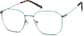 Angle view of Square Glasses 3229629 in Multicolor thumbnail
