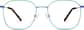 Front view of Square Glasses 3229629 in Multicolor thumbnail