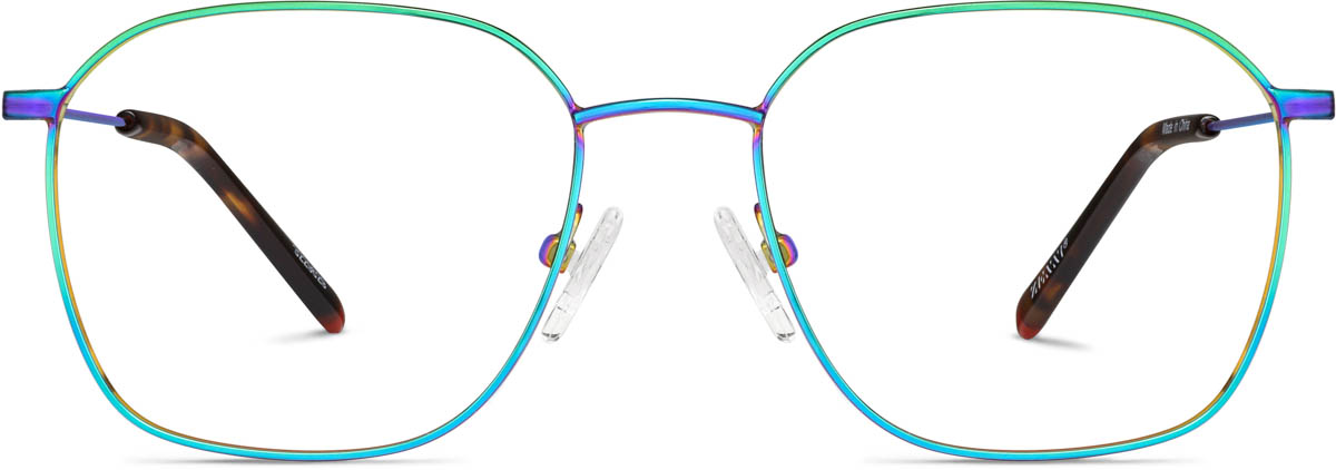 Multicolor Square Glasses
