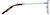 Side view of Square Glasses 3229629 in Multicolor thumbnail