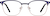 Front view of Browline Glasses 3229916 in Blue thumbnail