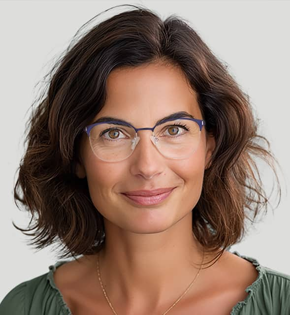 Image of Browline Glasses