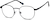 Angle view of Round Glasses 3230221 in Black thumbnail
