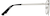 Side view of Round Glasses 3230311 in Silver thumbnail