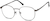 Angle view of Round Glasses 3230312 in Gray thumbnail